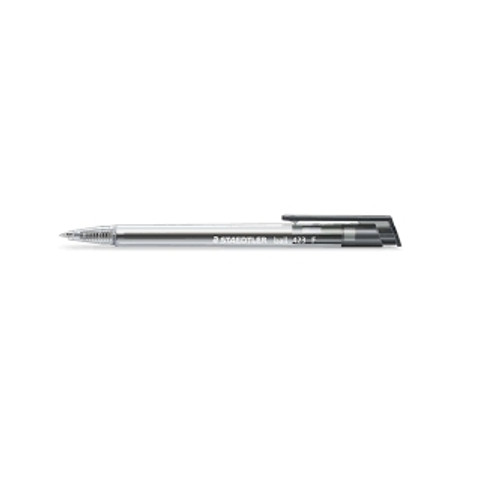 STAEDTLER 423 TRIANGULAR RETRACTABLE BALLPEN FINE BLACK