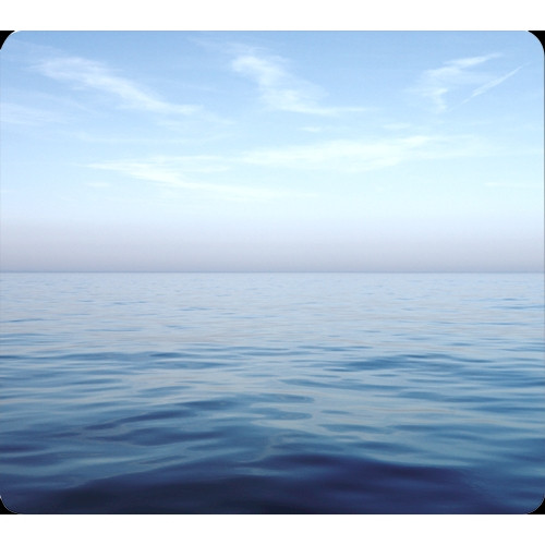 FELLOWES RECYCLED OPTICAL MOUSE PAD BLUE OCEAN