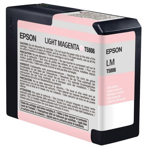 EPSON ULTRACHROME K3 80ML LIGHT MAGENTA PIGMENT INK CARTRIDGE Suits Epson Stylus Pro 3800 / 3880