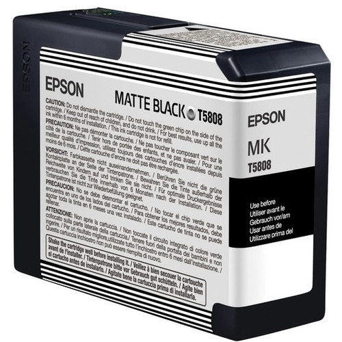 EPSON ULTRACHROME K3 80ML MATTE BLACK PIGMENT INK CARTRIDGE Suits Epson Stylus Pro 3800 / 3880