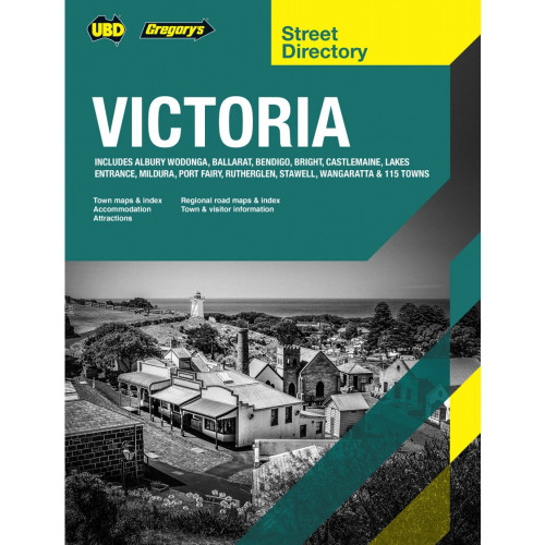 STREET DIRECTORY UBD VICTORIA 20TH ED