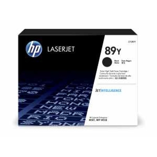 HP #89Y ORIGINAL BLACK TONER CARTRIDGE (CF289Y) EXTRA HIGH YIELD 20K Suits HP Laserjet M507 / M528