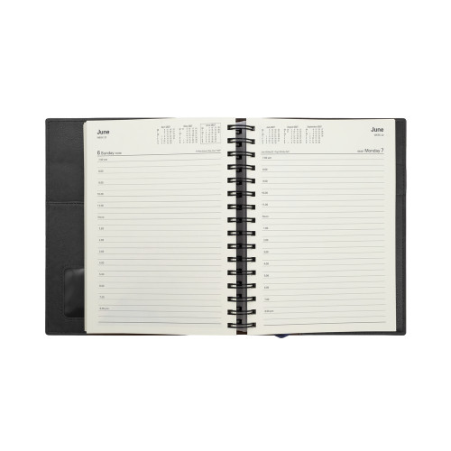 COLLINS VANESSA SERIES DIARIES #185 A5 1 Day To Page 1Hr Appoint. 7am-8pm (Pre-Order Now for 2027) ** ETA 30/9/2026 **