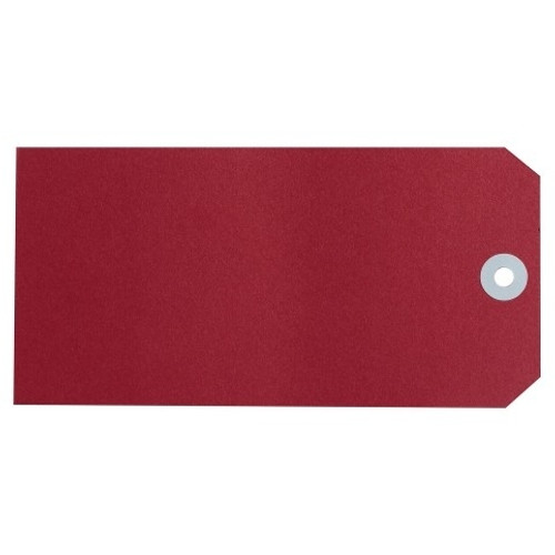 AVERY SHIPPING TAGS SIZE 8 160MM X 80MM RED BOX 1000
