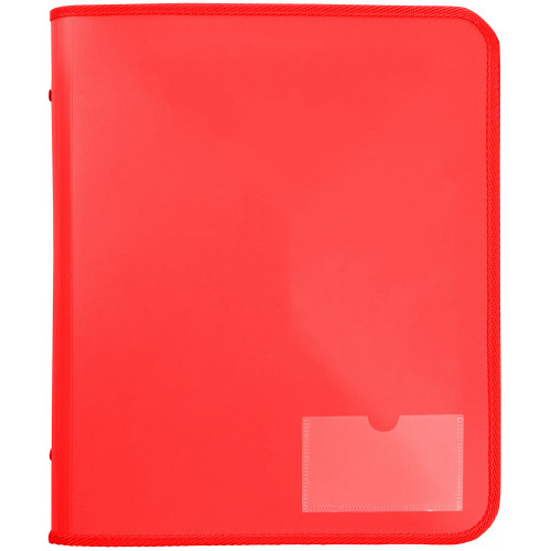 Marbig Zipper Binder with Tech Case 25mm 2D Red