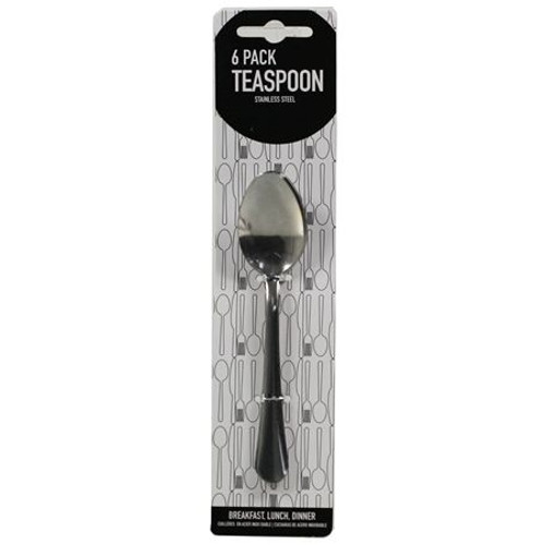 Stainless Steel Teaspoons Pack of 6