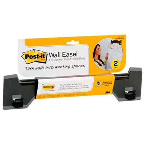 EASEL PAD WALL HANGER POST-IT EH559-2 W/COMMAND STRIPS Pack of 2