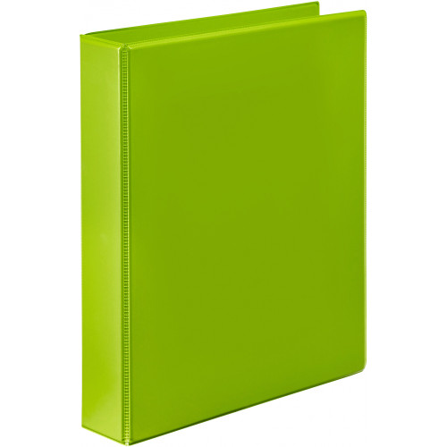 MARBIG CLEARVIEW INSERT BINDER A4 50MM 4D LIME