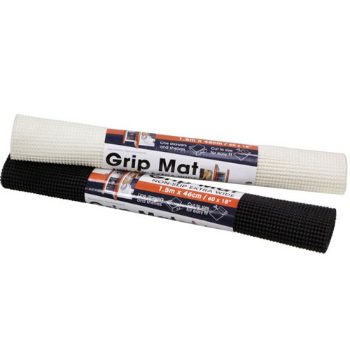 Multi Purpose Grip Mat - Extra Wide 46cm x 1.5M (Assorted Colours) Non-Slip & Can Be Cut To Desired Size BC0088