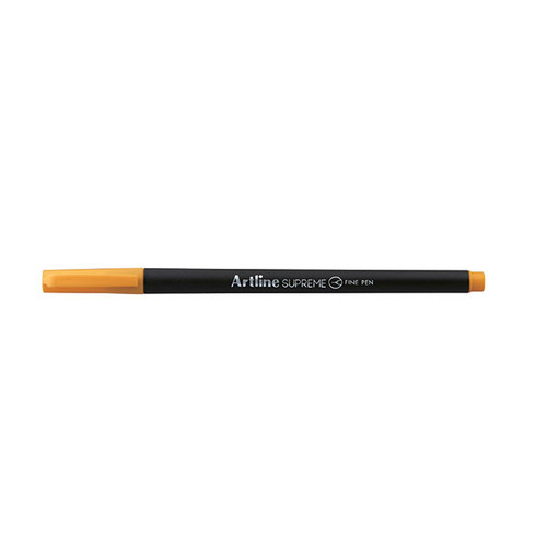 ARTLINE SUPREME FINELINER PEN 0.4MM CHROME YELLOW (BX12)