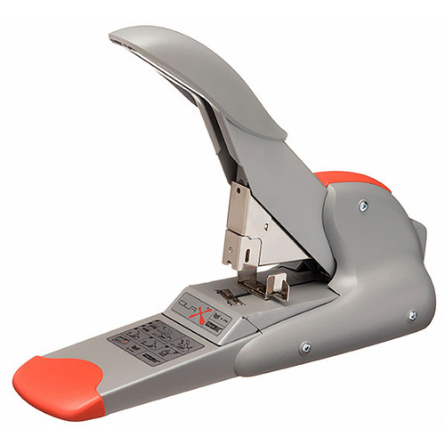 RAPID STAPLER H/DUTY DUAX SILV/ORANGE