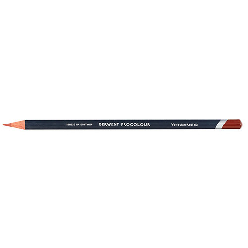 DERWENT PROCOLOUR PENCIL VENETIAN RED 63 (Box of 6)
