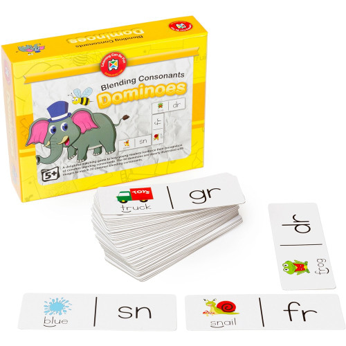 LEARNING CAN BE FUN Blending Consonants Dominoes *** While Stocks Last ***