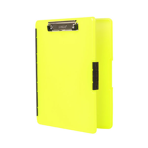 DEXAS SLIMCASE CLIPBOARD NEON YELLOW