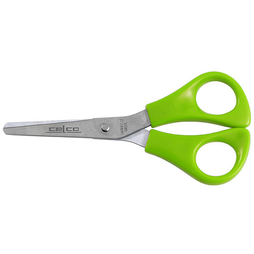 CELCO SCISSORS 135MM GREEN LEFT HANDLE