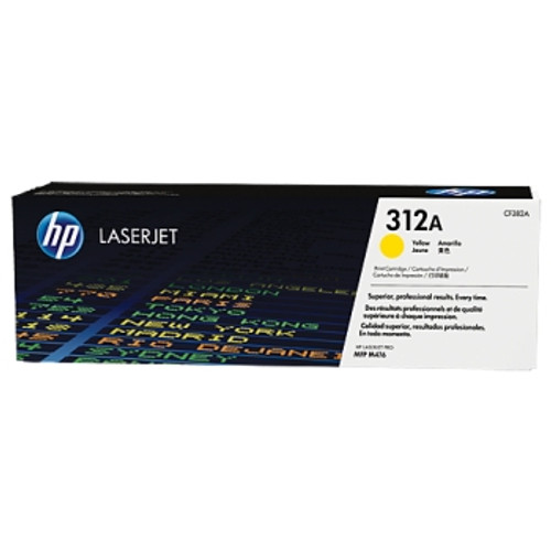 HP 312A ORIGINAL YELLOW TONER CARTRIDGE 2.7K Suits LaserJet Pro MFP M476DN / M476DW / M476NW