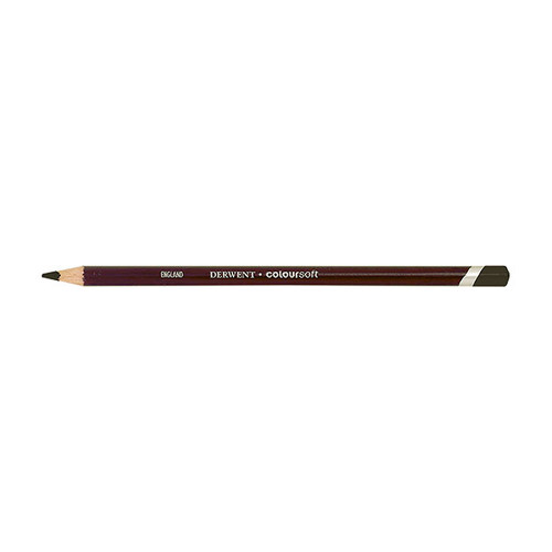 DERWENT COLOURSOFT PENCIL DARK BROWN C520 (Box of 6)