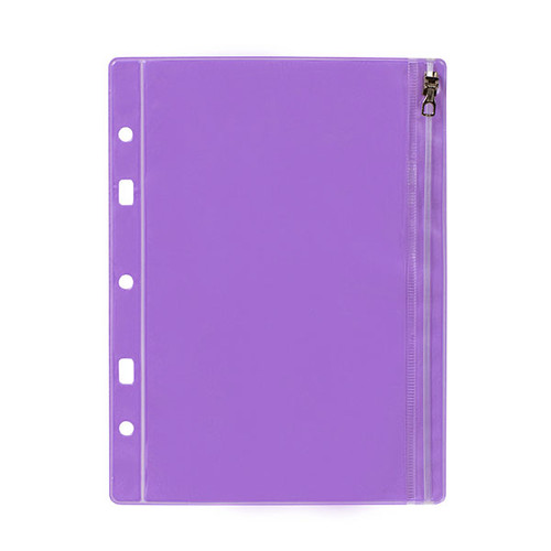 COLOURHIDE BINDERMATE PENCIL CASE A5 PURPLE