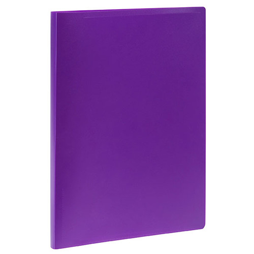 MARBIG FLAT FILE REPORT COVER A4 PURPLE *** While Stocks Last ***
