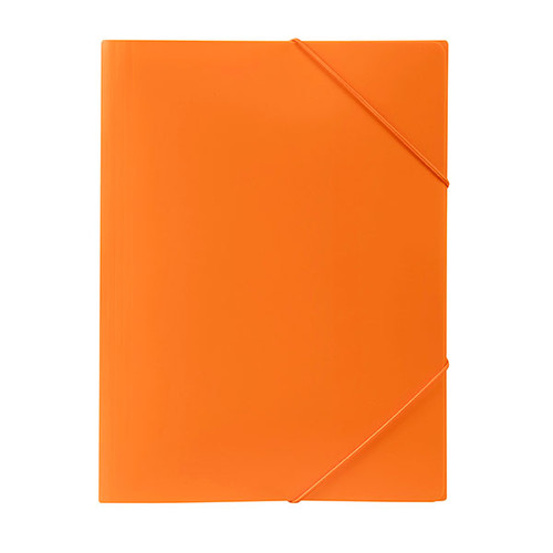 MARBIG SOFT TOUCH DOCUMENT WALLET A4 ORANGE