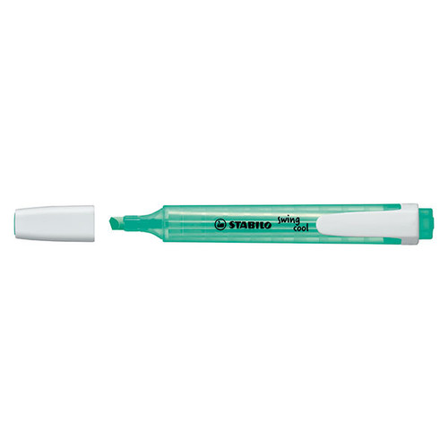 STABILO SWING COOL HIGHLIGHTER TURQUOISE BOX 10
