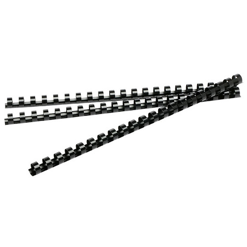 REXEL BINDING COMBS 38mm 21 Loop 330Sht Cap Black PK50