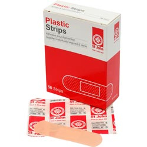 ST JOHN PLASTIC STRIPS Pk50