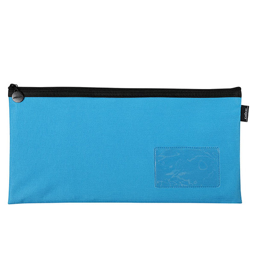 CELCO PENCIL CASE MARINE BLUE 350mm x 180mm with Front Insert for Name Card
