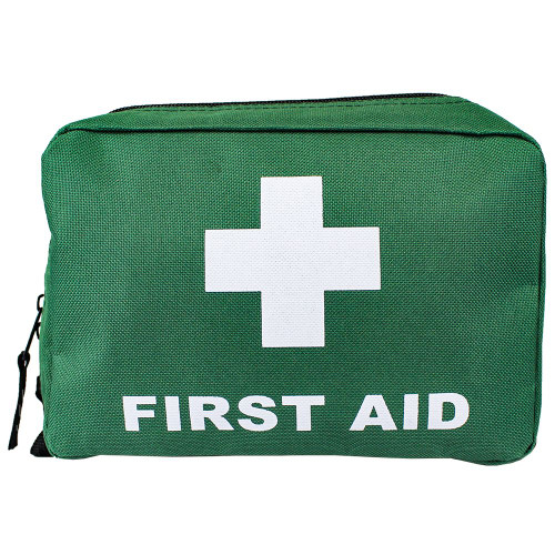 AEROBAG Small Green First Aid Bag 21 x 15 x 7.5cm