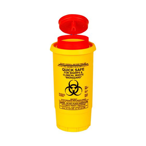 AEROHAZARD Sharps Disposal Container 500mL, Each