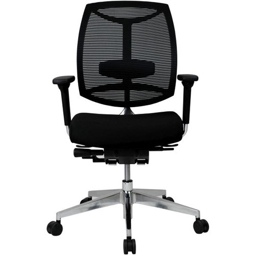 TEKNO HEAVY DUTY HOPA CHAIR W 670 x D 638 x H 1170-1250mm Black