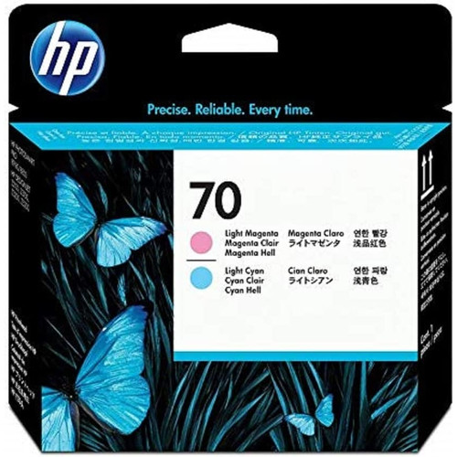 HP 70 PRINTHEAD LIGHT CYAN & LIGHT MAGENTA