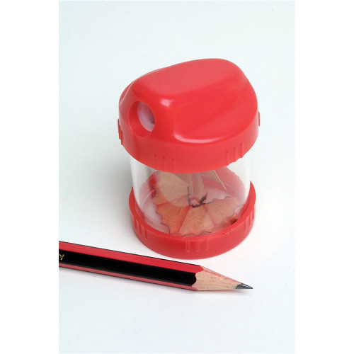 MARBIG BARREL PLASTIC PENCIL SHARPENER Single Hole Barrel