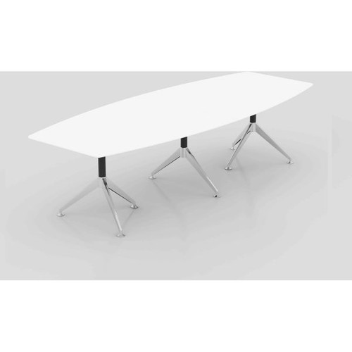 POTENZA BOARDROOM TABLE W 3000 x D 1200 x H 750mm White