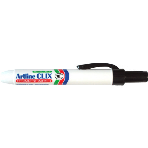 ARTLINE 93 CLIX RETRACTABLE PERMANENT MARKER Chisel Black