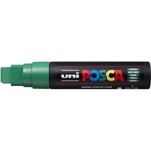 Uni Posca Poster Marker PC-17K Broad 15.0mm Chisel Green