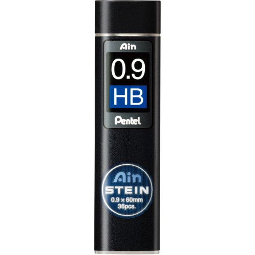 Pentel Ain Stein Leads Refill C279 0.9mm HB Tube Of 36