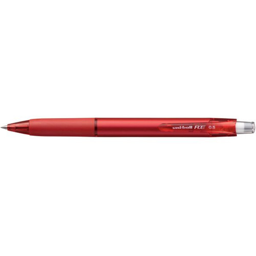 Uni-Ball URN180 RE Erasable Gel Rollerball Pen Retractable Fine 0.5mm Rose Red