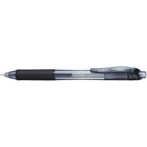 Pentel Energel BLN104 Gel Pen 0.4mm Tip Black Box of 12