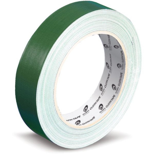 OLYMPIC CLOTH TAPE Wotan 25mm x 25m Green Roll