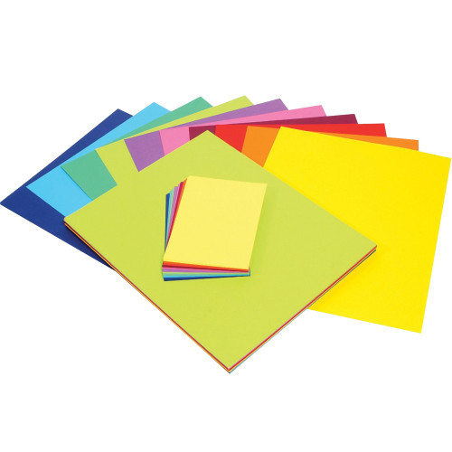 COLOURFUL CARDBOARD COLOURS 510x640mm Orange (Pack of 50) *** While Stocks Last ***