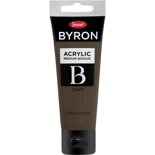 Jasart Byron Acrylic Paint 75ml Raw Umber