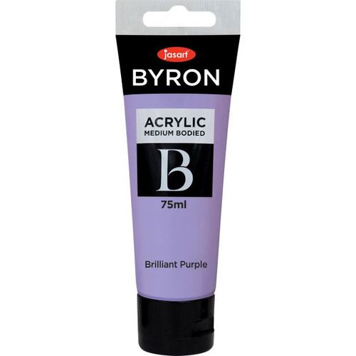Jasart Byron Acrylic Paint 75ml Brilliant Purple