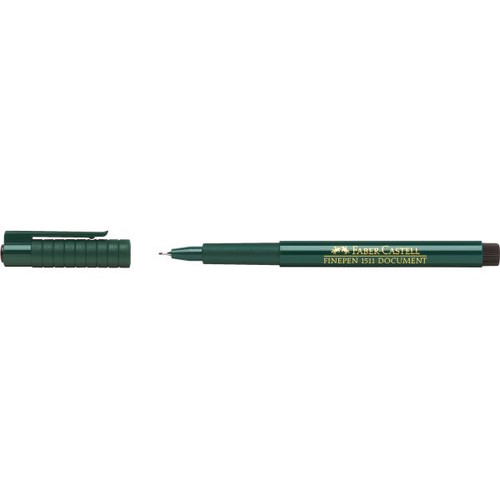 FABER-CASTELL 1511 DOCUMENT FINEPEN 0.4MM BLACK