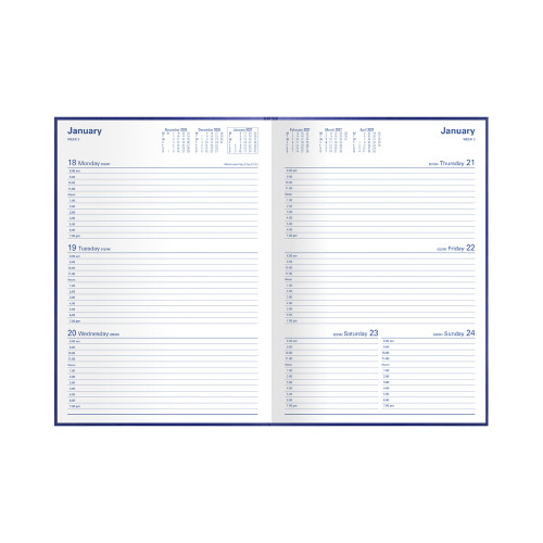 COLLINS KINGSGROVE SERIES DIARIES #361 A6 Week To Opening (Pre-Order Now for 2027) ** ETA 30/9/2026 **