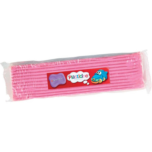 PLASTICINE EDUCATION PACK 500GM PINK