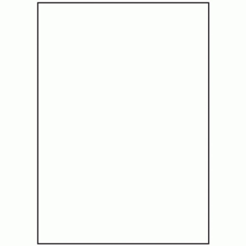 LABEL LASER A4 1UP DATAFLEX 210MM X 297MM MATT WHITE 001 BOX OF 100