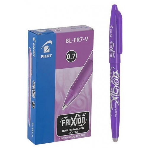 PILOT BL-FR7 FRIXION BALL GEL VIOLET PK12 0.7mm