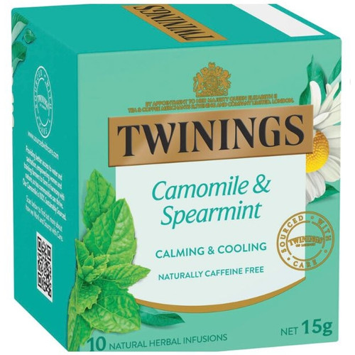 TWINNING TEA CAMOMILE & SPEARMINT PK10 CCC-449856