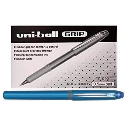 UNIBALL GRIP MICRO PEN UB245 BLUE JAD-UB245BL (Box of 12)